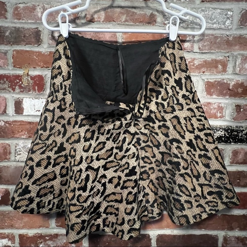 Free People Animal Print Skirt - Picture 4 of 6